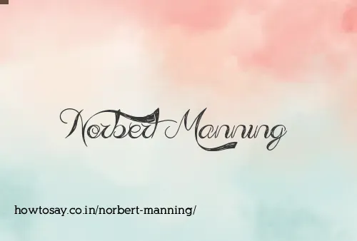 Norbert Manning