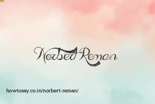 Norbert Reman