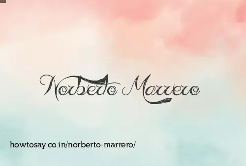 Norberto Marrero