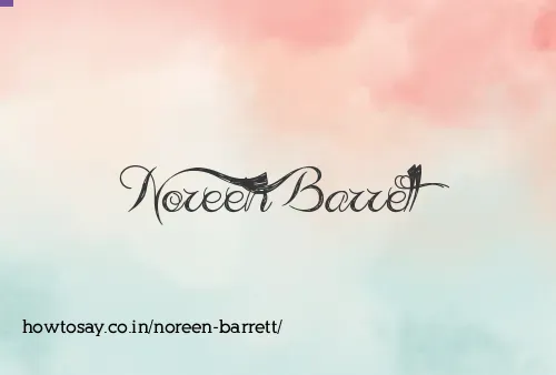 Noreen Barrett