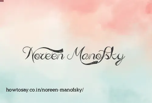 Noreen Manofsky