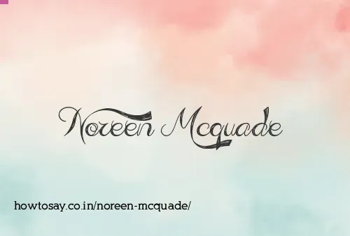 Noreen Mcquade