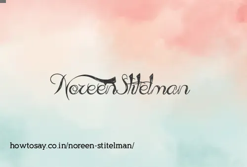Noreen Stitelman