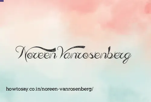 Noreen Vanrosenberg