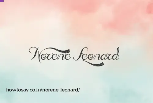 Norene Leonard