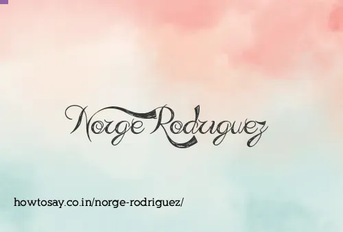 Norge Rodriguez