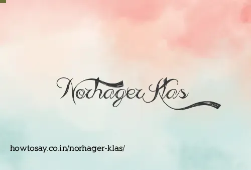 Norhager Klas