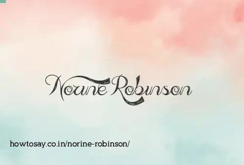 Norine Robinson