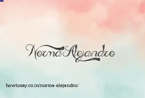 Norma Alejandro