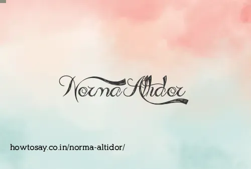 Norma Altidor