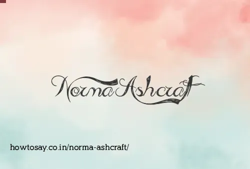 Norma Ashcraft
