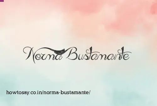 Norma Bustamante