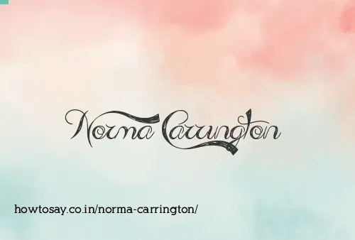 Norma Carrington