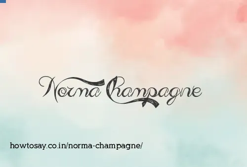 Norma Champagne