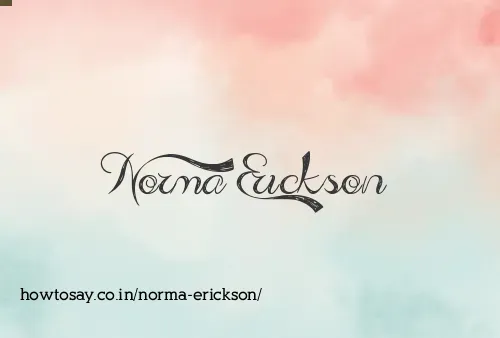 Norma Erickson