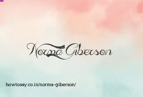 Norma Giberson