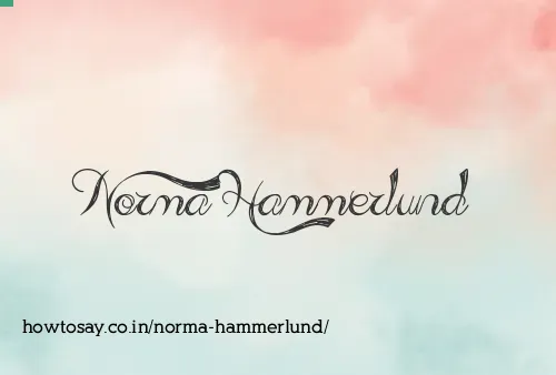 Norma Hammerlund