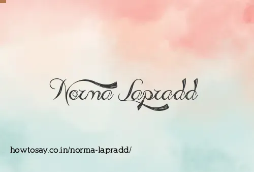 Norma Lapradd