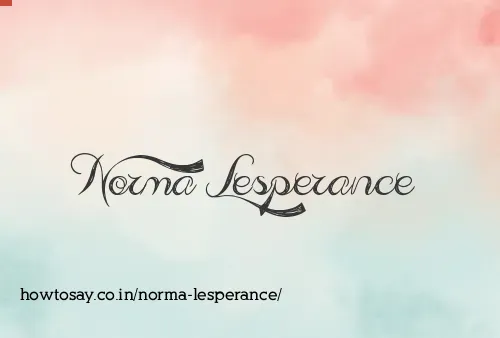 Norma Lesperance