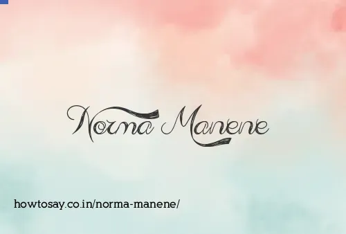 Norma Manene