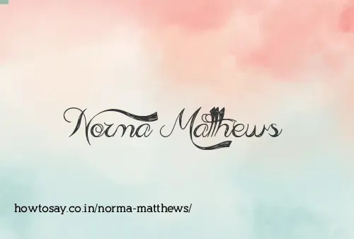 Norma Matthews