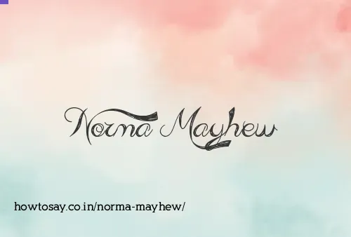 Norma Mayhew