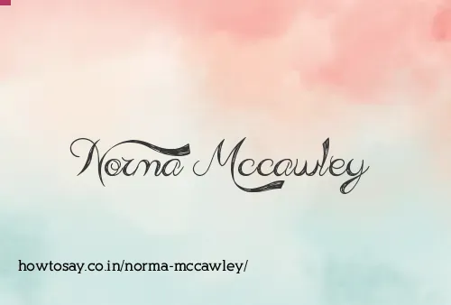 Norma Mccawley