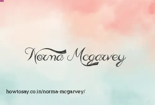 Norma Mcgarvey