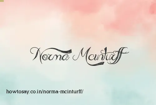 Norma Mcinturff
