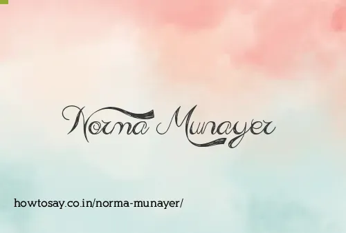 Norma Munayer