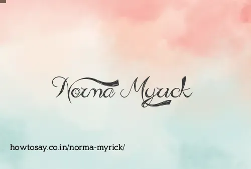 Norma Myrick
