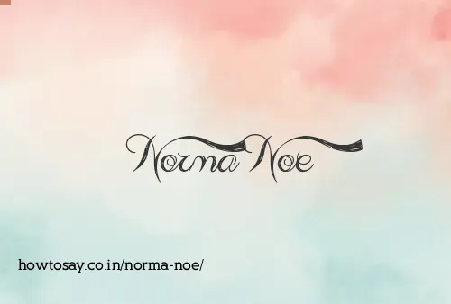 Norma Noe