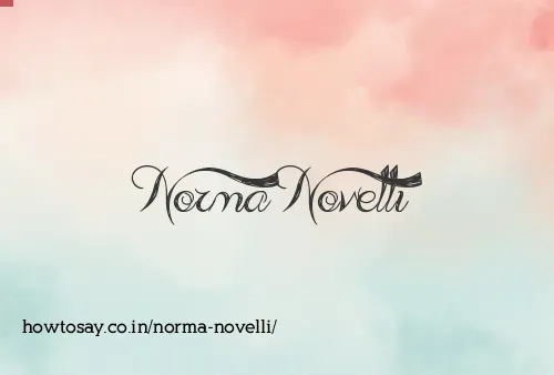 Norma Novelli