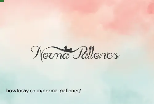 Norma Pallones