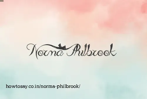 Norma Philbrook