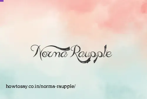 Norma Raupple