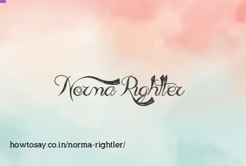 Norma Rightler