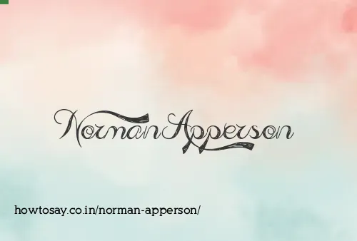 Norman Apperson