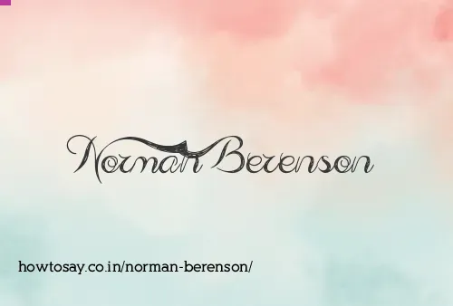 Norman Berenson