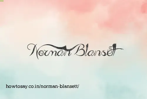 Norman Blansett