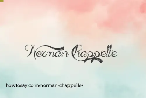 Norman Chappelle