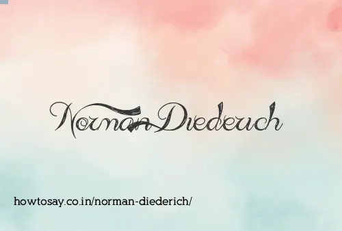 Norman Diederich