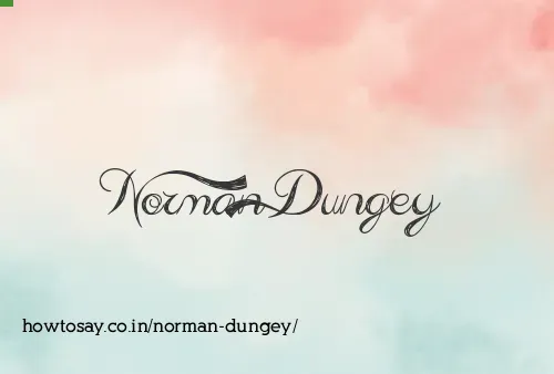 Norman Dungey