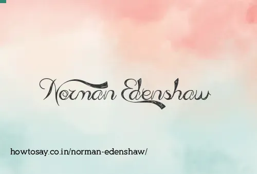 Norman Edenshaw