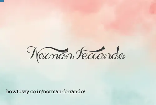 Norman Ferrando
