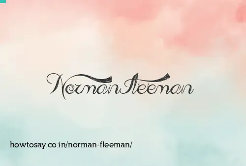 Norman Fleeman