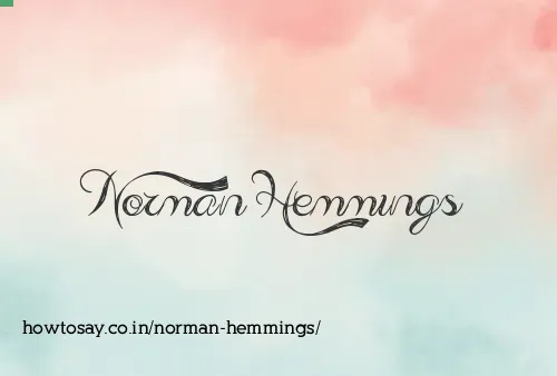 Norman Hemmings
