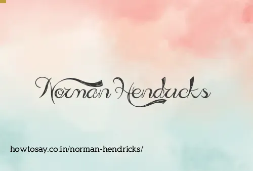 Norman Hendricks