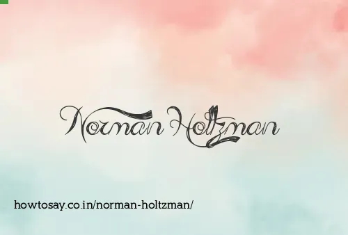Norman Holtzman
