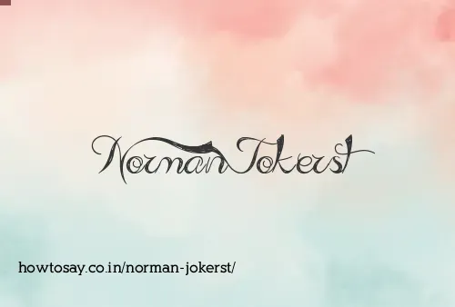 Norman Jokerst